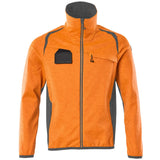 Mascot Accelerate Safe Fleecejacke – orange/dunkelanthrazit