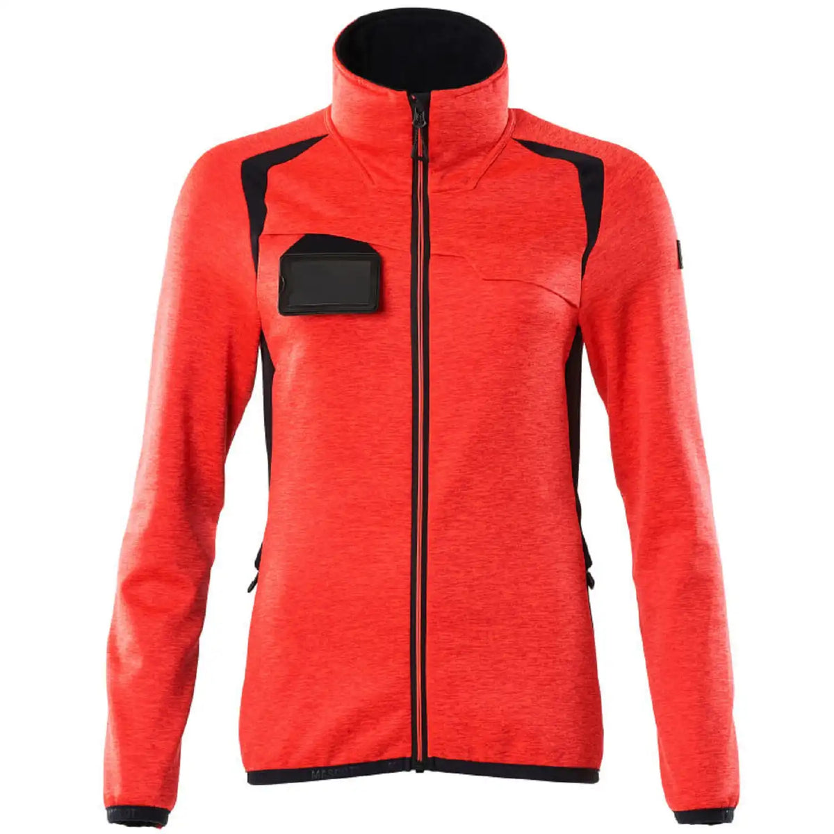 Mascot Damen Accelerate Safe Fleecejacke – rot/schwarzblau