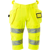 Mascot Accelerate Safe Warn-Handwerkershorts – gelb