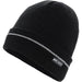Kübler mit Fleece Strickmütze – schwarz