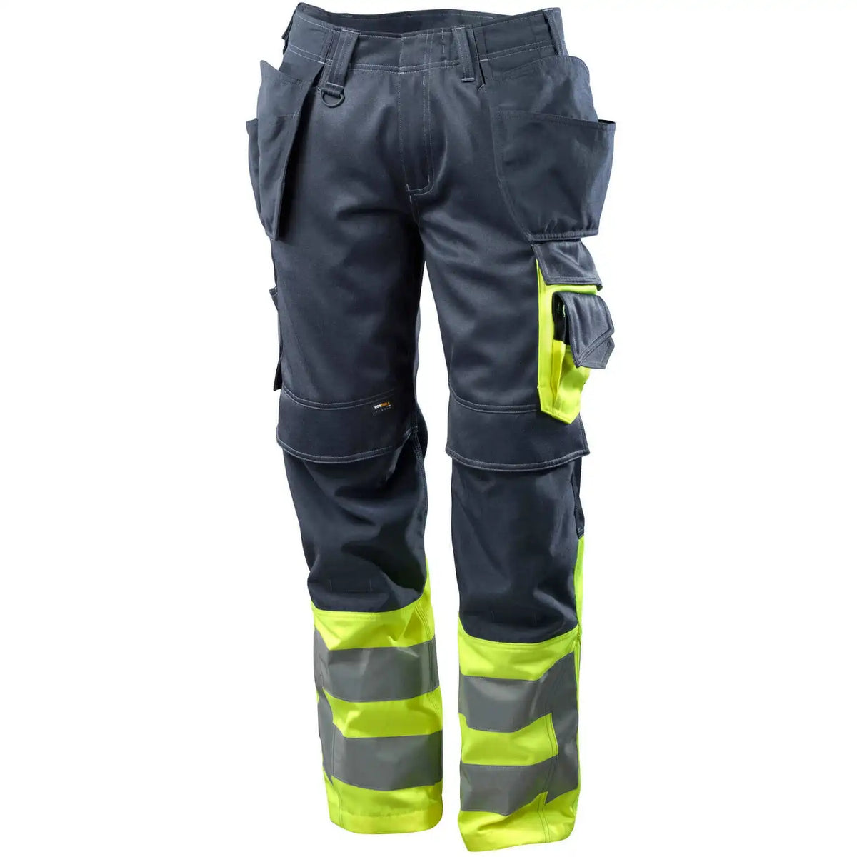 Mascot Safe Supreme Warnschutz Handwerkerhose – schwarzblau/gelb