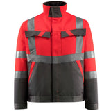 Mascot Forster Safe Light Warnschutzjacke – rot/dunkelanthrazit