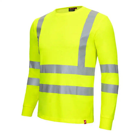 Nitras Motion TEX VIZ Warnschutz Langarmshirt – gelb