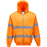 Portwest B305 Warnschutz Kapuzen-Sweatjacke – orange