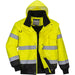 Portwest C465 Kontrast Warnschutz Pilotenjacke – gelb/schwarz
