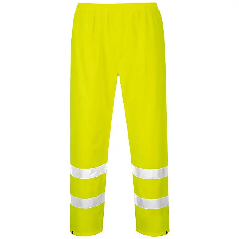 Portwest H441 Warnschutz PVC-Regenhose – gelb