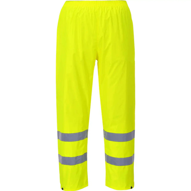 Portwest H441 Warnschutz PVC-Regenhose – gelb