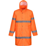 Portwest H442 Warnschutz PVC-Regenmantel – orange