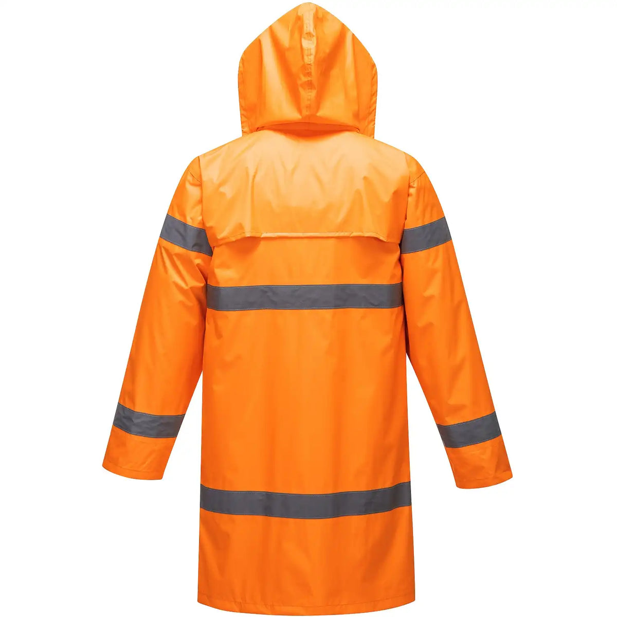 Portwest H442 Warnschutz PVC-Regenmantel – orange