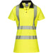 Portwest Damen LW72 Warnschutz Polo-Shirt – gelb/schwarz