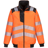 Portwest PW302 PW3 Warnschutz Pilotenjacke 3in1 – orange/schwarz