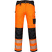 Portwest PW303 PW3 Warnschutz Stretch-Bundhose – orange/schwarz