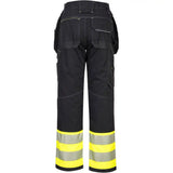 Portwest PW307 PW3 Kl.1 Warnschutz Handwerkerhose – gelb/schwarz