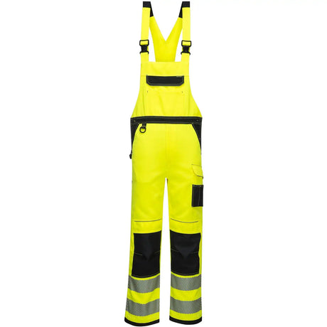 Portwest PW344 PW3 Warnschutz Latzhose – gelb/schwarz