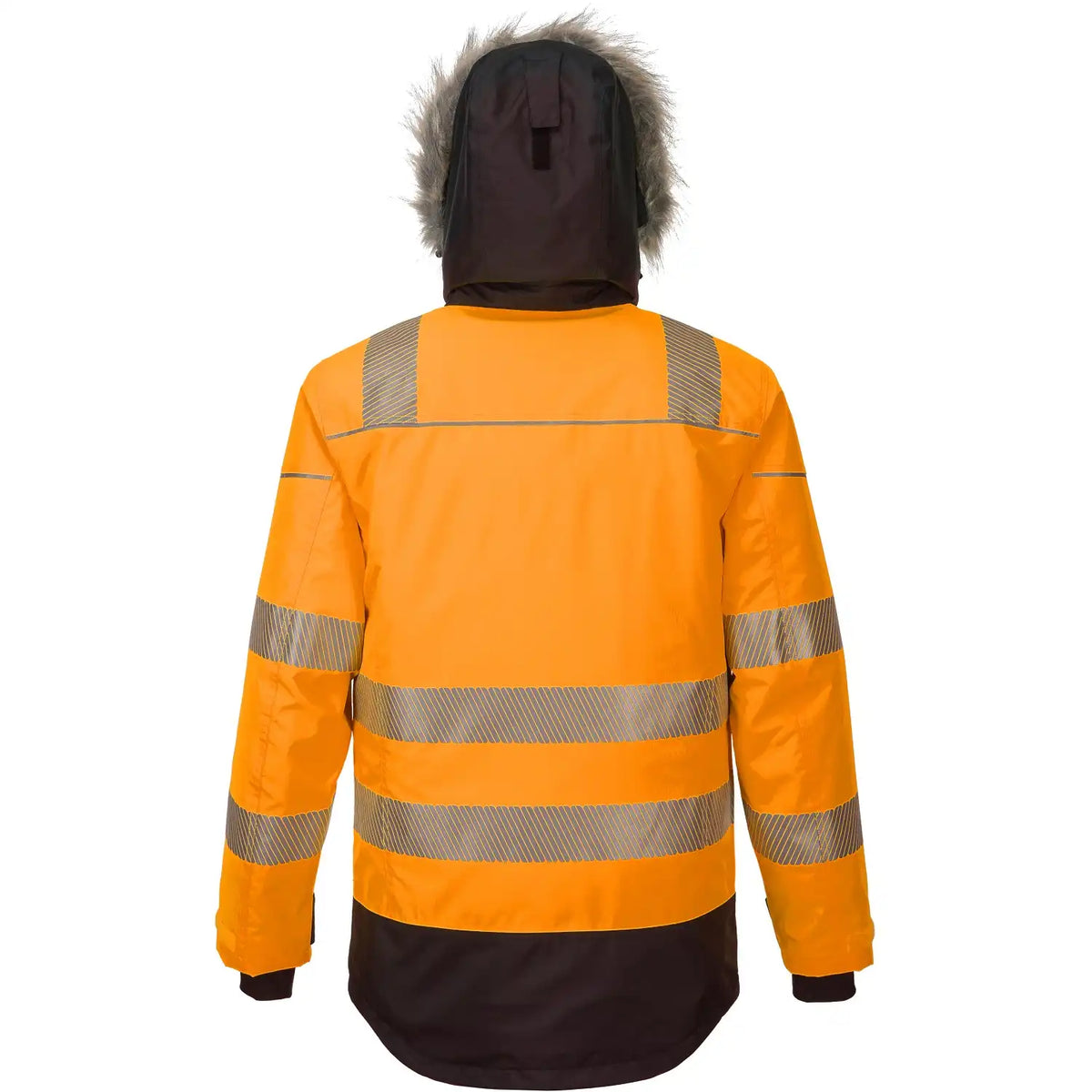 Portwest PW369 PW3 Warnschutz Winterparka – orange/schwarz