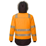Portwest PW369 PW3 Warnschutz Winterparka – orange/schwarz