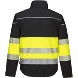 Portwest PW375 PW3 Kl.1 Warnschutz Softshelljacke – schwarz/gelb