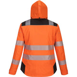 Portwest Damen PW382 PW3 Warnschutz Winterjacke – orange/schwarz