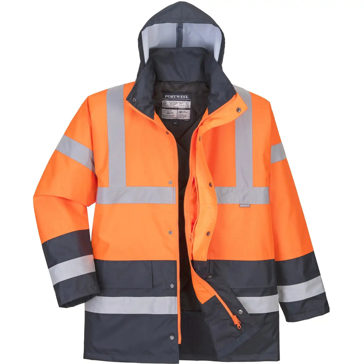 Portwest S467 Traffic Warnschutz Winterjacke – orange