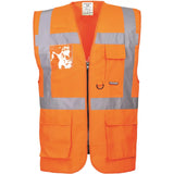 Portwest Berlin Kl. 2 S476 Warnweste Executive – orange