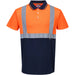 Portwest S479 Warnschutz Polo-Shirt – orange/marine