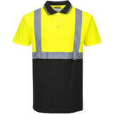 Portwest S479 Warnschutz Polo-Shirt – gelb/schwarz