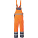 Portwest S488 Kontrast Warnschutz PU-Regenlatzhose – orange/marine