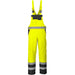 Portwest S488 Kontrast Warnschutz PU-Regenlatzhose – gelb/schwarz