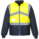 Portwest S769 Warnschutz Wendejacke – gelb/marine