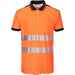 Portwest T180 PW3 Warnschutz Polo-Shirt – orange/schwarz