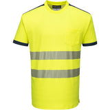 Portwest T181 PW3 Warnschutz T-Shirt – gelb/marine