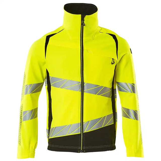 Mascot 19009 Warnschutz Stretch-Bundjacke – gelb/schwarz