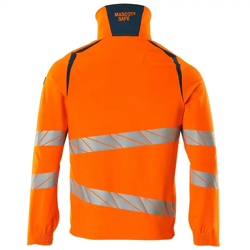 Mascot 19009 Warnschutz Stretch-Bundjacke – orange/dunkelpetroleum