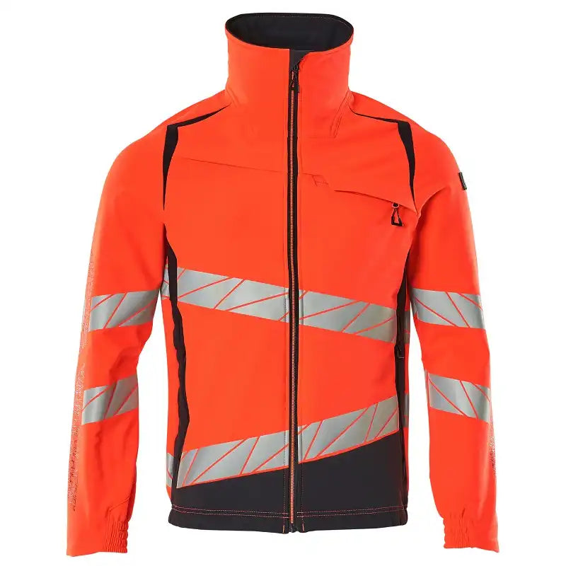 Mascot 19009 Warnschutz Stretch-Bundjacke – rot/schwarzblau