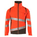 Mascot 19009 Warnschutz Stretch-Bundjacke – rot/dunkelanthrazit