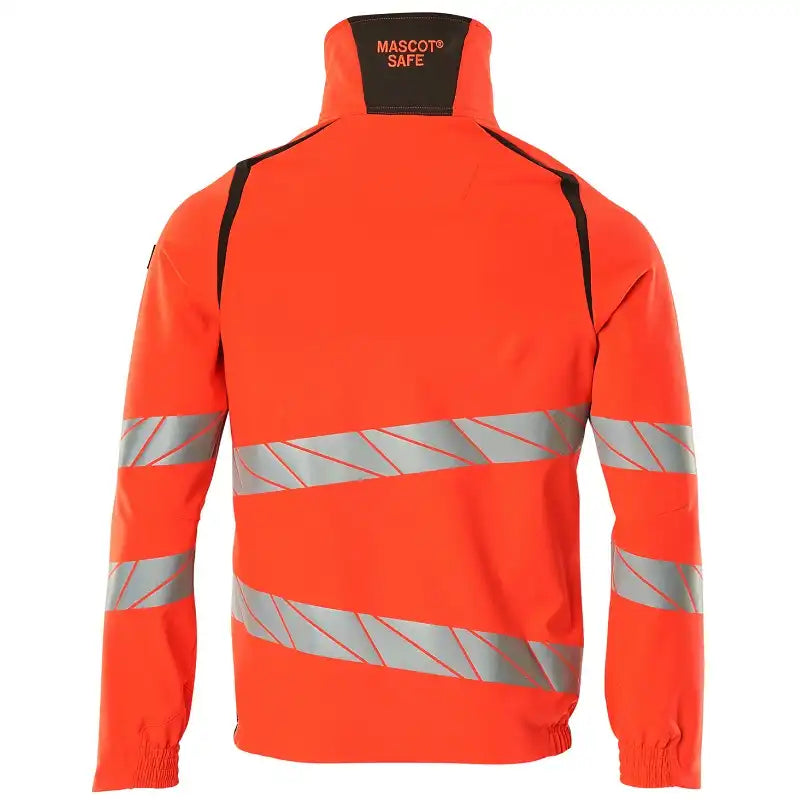 Mascot 19009 Warnschutz Stretch-Bundjacke – rot/dunkelanthrazit