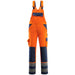 Mascot Barras Safe Compete Warnschutz Latzhose – orange/marine