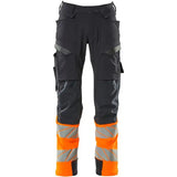 Mascot Accelerate Safe Warnschutz Bundhose Kl.1 19179-511 – schwarzblau/orange
