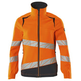 Mascot Damen Accelerate Safe Warn Stretchbundjacke – orange/schwarzblau