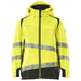 Mascot Accelerate Safe Kinder HiVis Hardshelljacke – gelb/schwarz