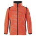 Mascot Accelerate Safe Kinder HiVis Softshelljacke – rot/schwarzblau