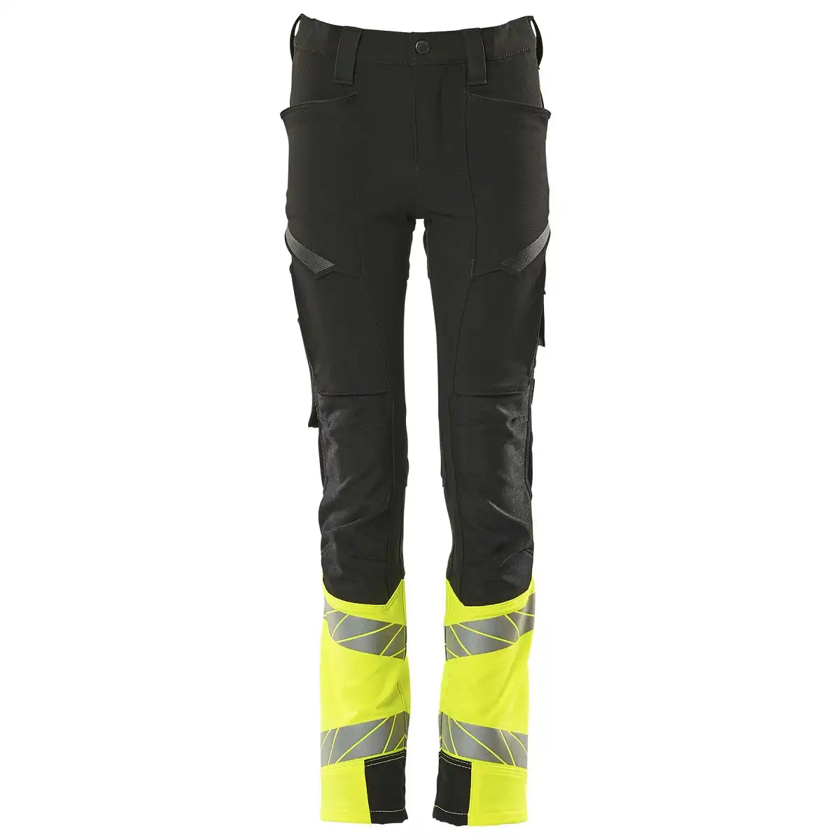 Mascot Accelerate Safe Kind HiVis Stretchbundhose – schwarz/gelb