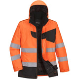 Portwest PW261 PW2 Warnschutz Winterjacke – orange/schwarz