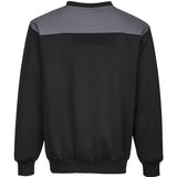 Portwest PW273 PW2 Sweatshirt – schwarz/grau