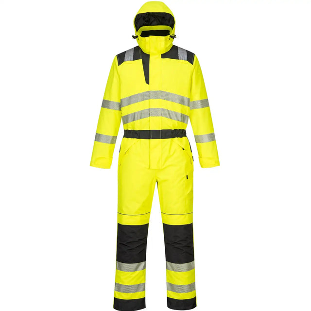 Portwest PW352 PW3 Warnschutz Winteroverall – gelb/schwarz