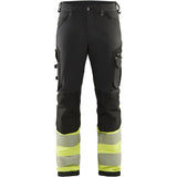 Blåkläder 1193 Warnschutz Stretch-Bundhose Kl. 1 – schwarz/gelb