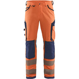 Blåkläder 1197 Warnschutz Stretch-Bundhose Kl. 2 – orange/marine
