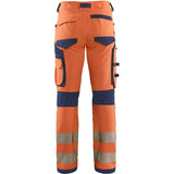 Blåkläder 1197 Warnschutz Stretch-Bundhose Kl. 2 – orange/marine