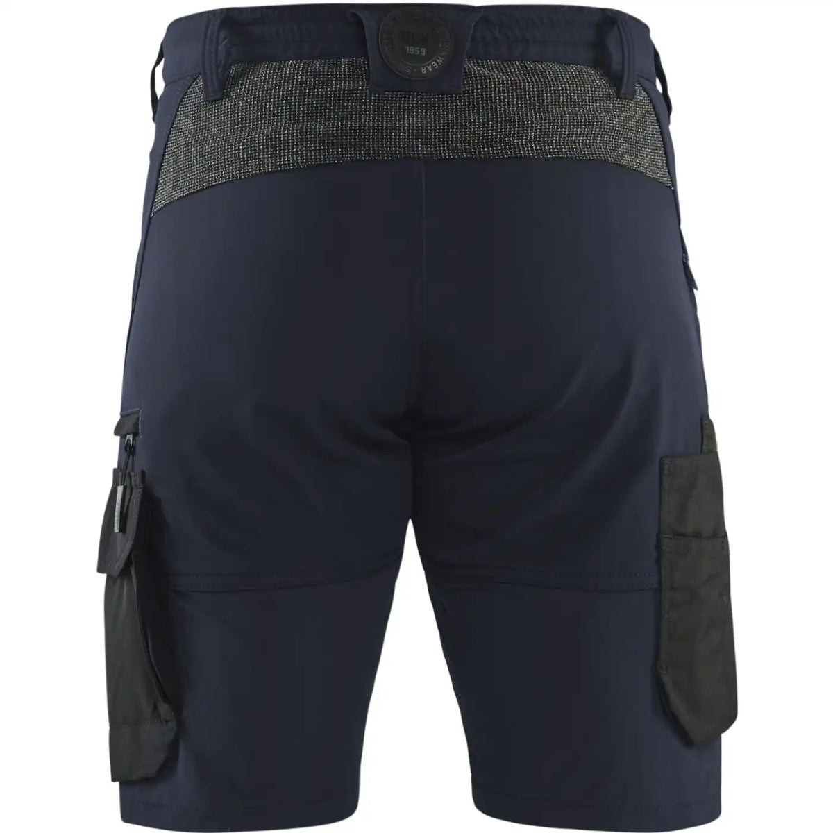 Blåkläder 1423 Stretch Service-Shorts – marine/schwarz