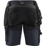 Blåkläder 1520 Stretch Handwerker-Shorts – marine/schwarz